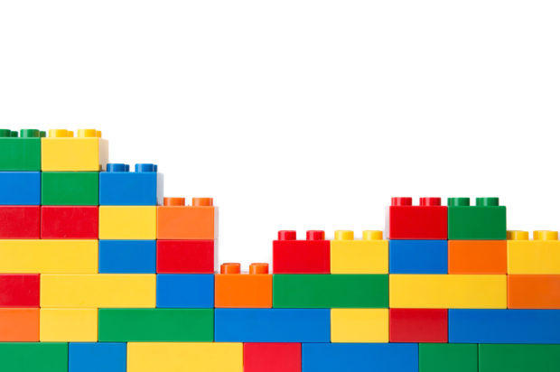 building blocks like legos